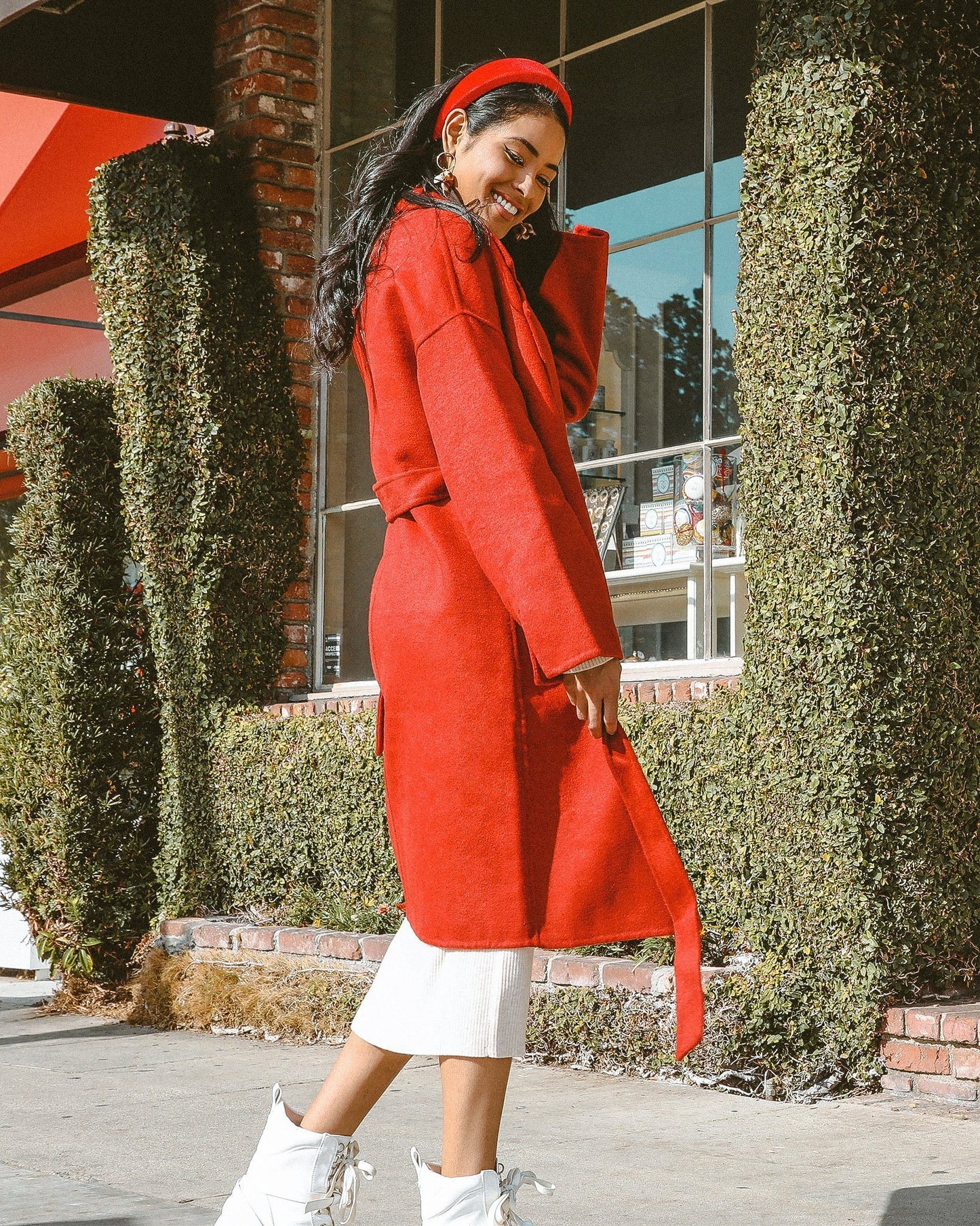 Bergen Full Length Wool Coat