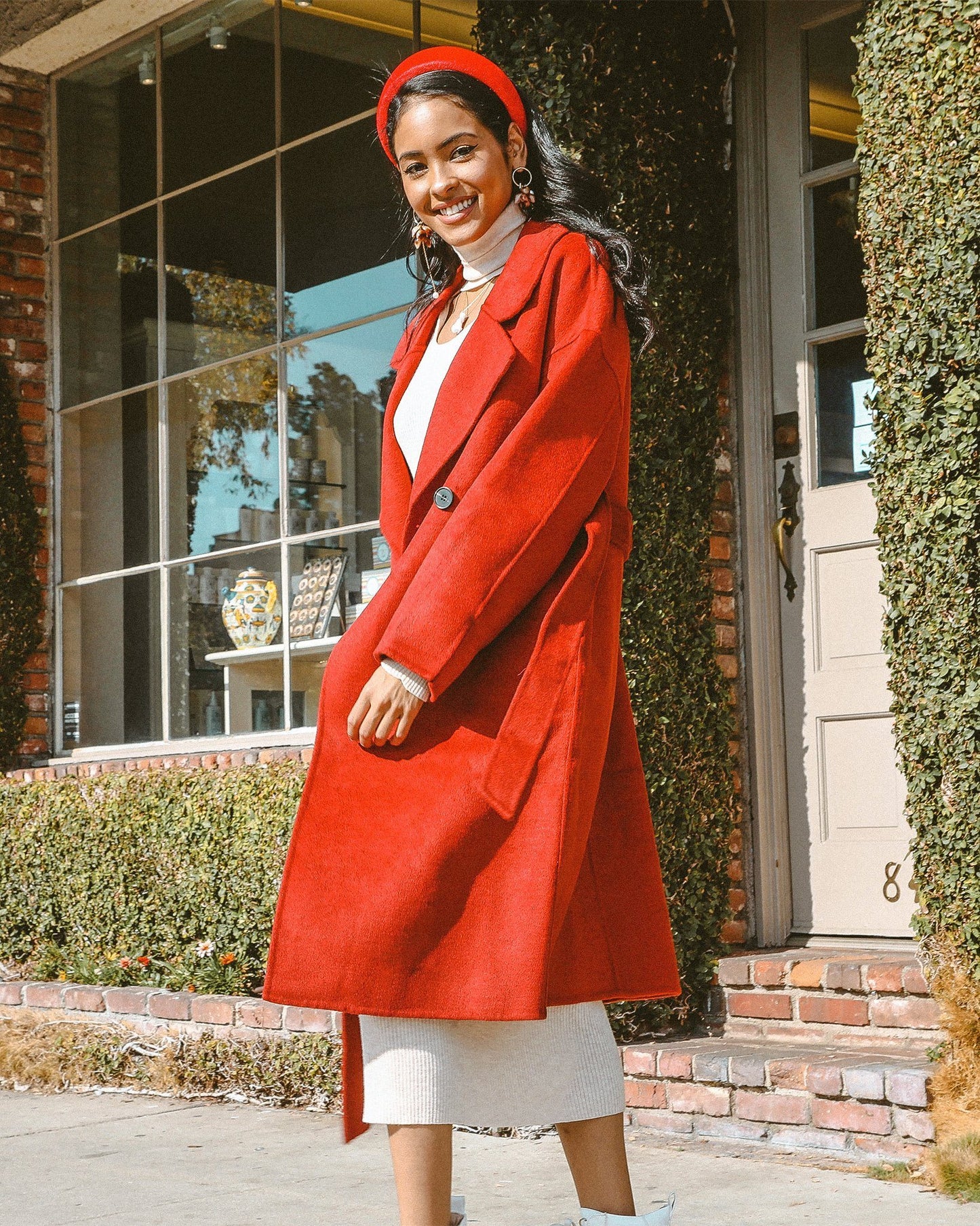 Bergen Full Length Wool Coat