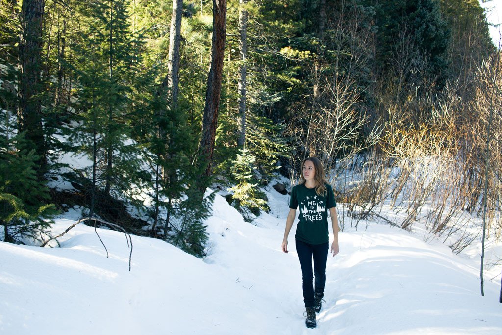 The Trees Tee-Emerald Triblend