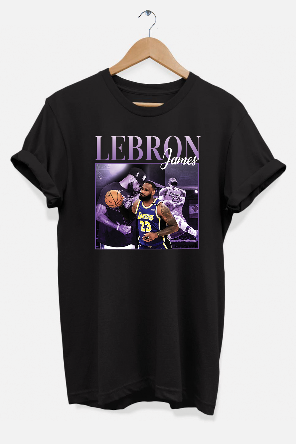 90s Themed King James LA T-Shirt