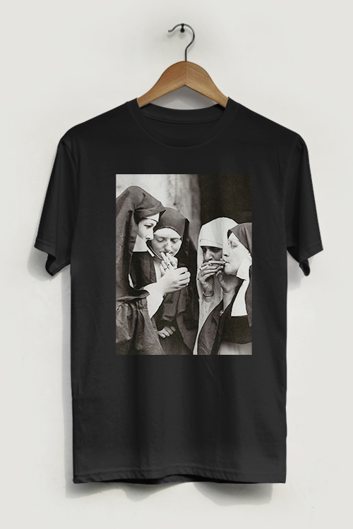 Smoking Nuns T-Shirt