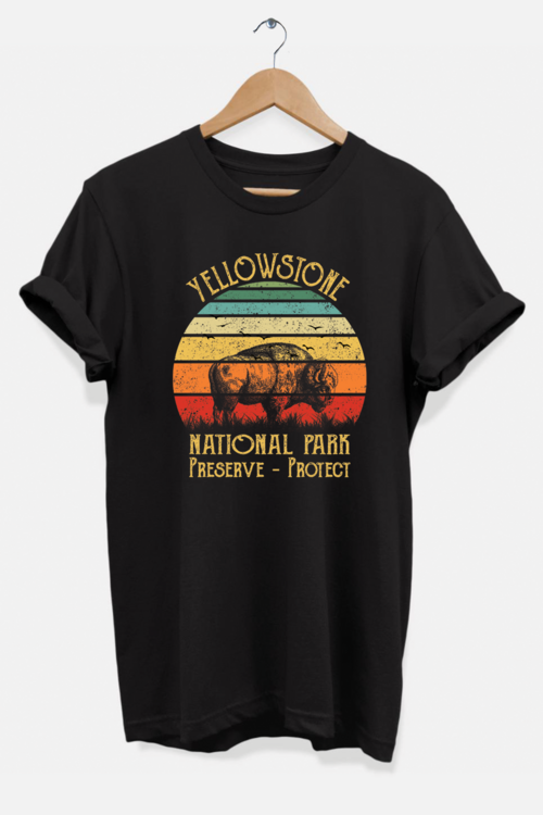 Nature Activist Yellowstone National Park Tee