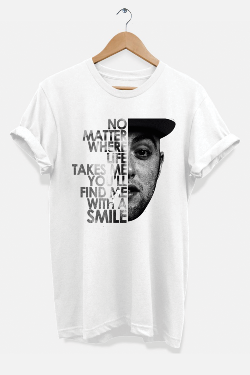 No Matter Where Life Takes Me You'll Find Me with a Smile T-Shirt