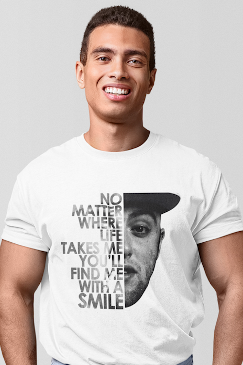 No Matter Where Life Takes Me You'll Find Me with a Smile T-Shirt