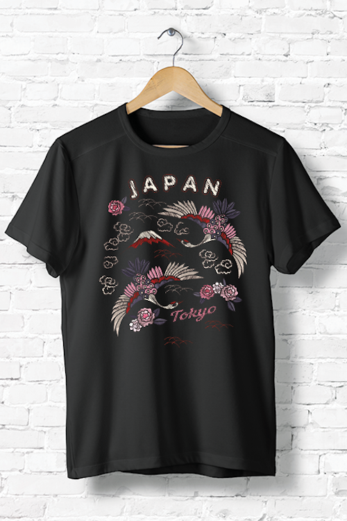 Vintage Boho Tokyo Japan T-Shirt