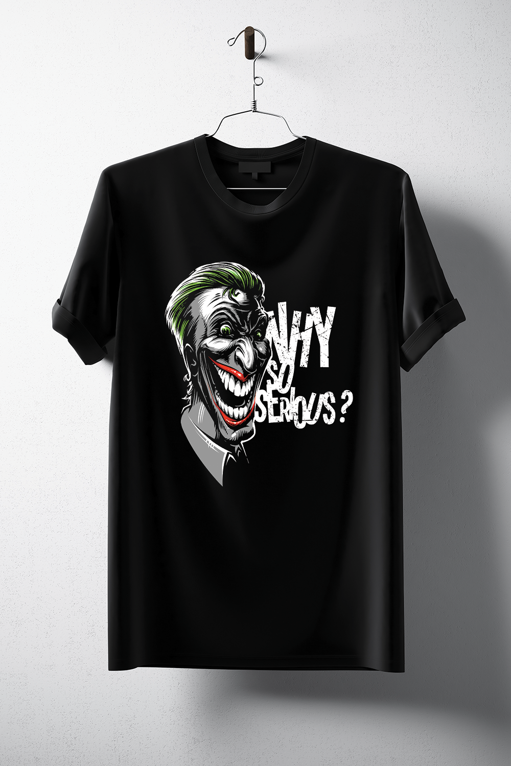 Why So Serious? Joker Face T-Shirt