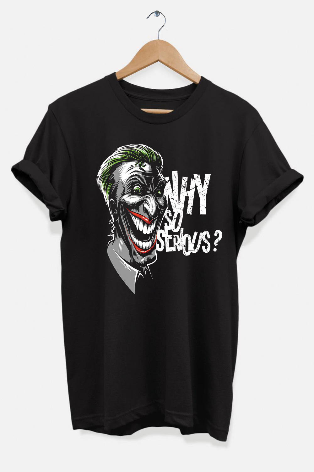 Why So Serious? Joker Face T-Shirt