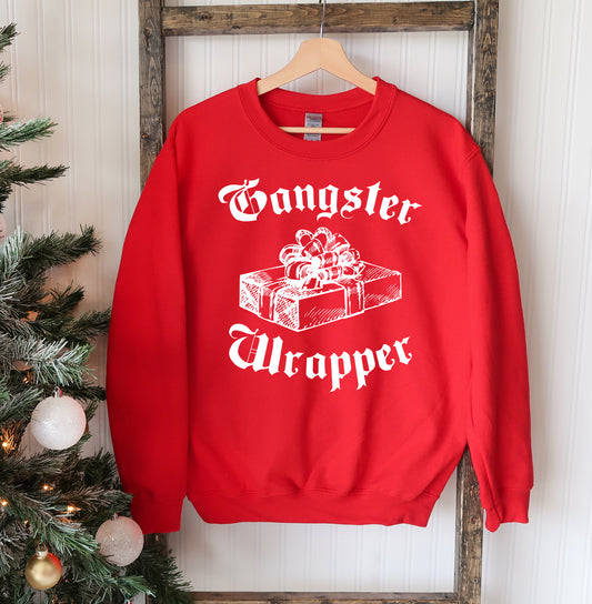 Gangsta Wrapper Christmas Sweatshirt