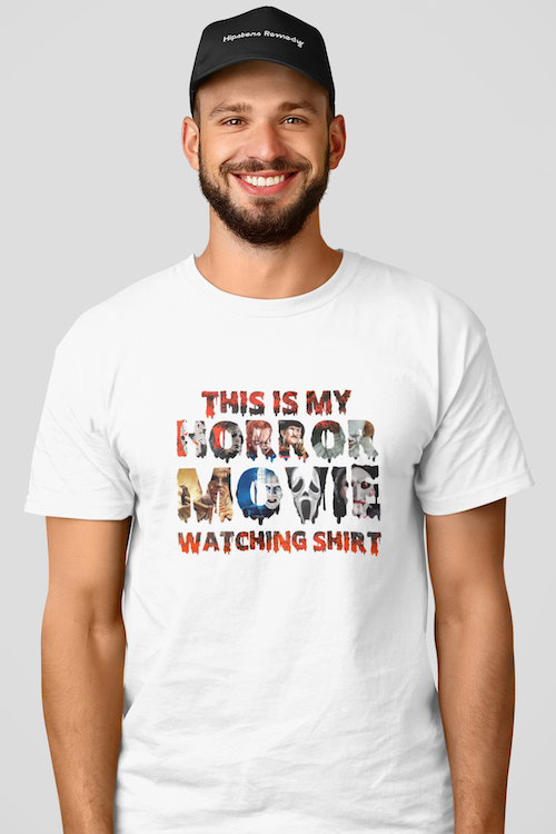 This is my Horror Movie Watching T-shirt