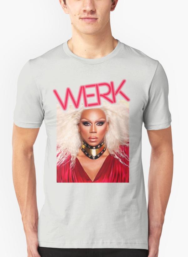 Werk... Bitch White T-shirt